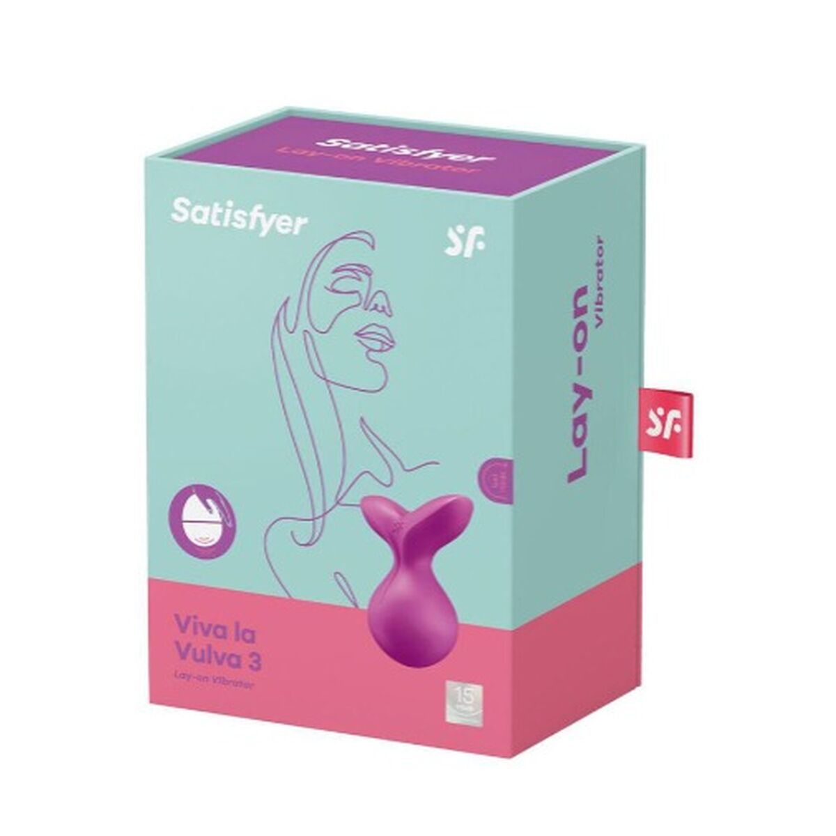Masér Satisfyer Fialová